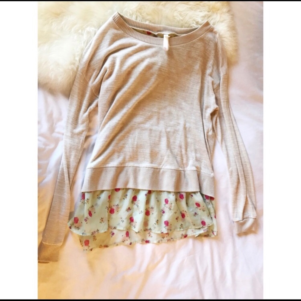 Sweater, lightweight boho